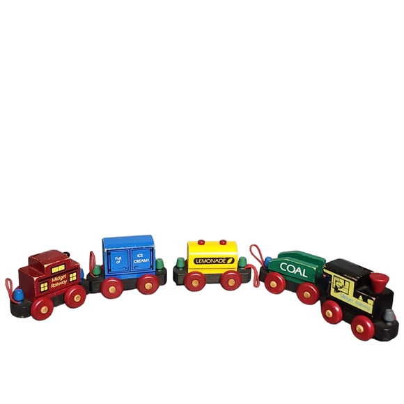 x5 Midget Railway Wooden Cars - Picture 9 of 10